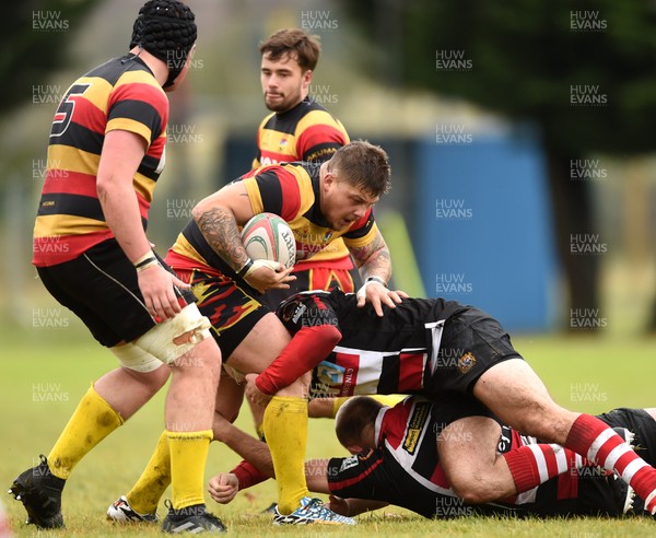 300917 - Brynmawr v Brecon - SWALEC Division One East - Joel Amphlett of Brynmawr