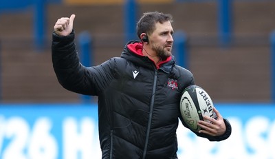 110126 - Brython Thunder v  Clovers, Celtic Challenge - Brython Thunder head coach Ashley Beck