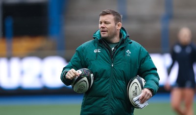 110126 - Brython Thunder v  Clovers, Celtic Challenge - Clovers head coach Denis Fogarty