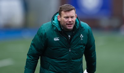 110126 - Brython Thunder v  Clovers, Celtic Challenge - Clovers head coach Denis Fogarty