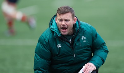 110126 - Brython Thunder v  Clovers, Celtic Challenge - Clovers head coach Denis Fogarty