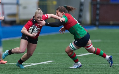 110126 - Brython Thunder v  Clovers, Celtic Challenge - Seren Lockwood of Brython Thunder takes on Jemima Adams Verling of Clovers