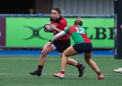 110126 - Brython Thunder v  Clovers, Celtic Challenge - Hannah Bluck of Brython Thunder takes on Lucia Linn of Clovers