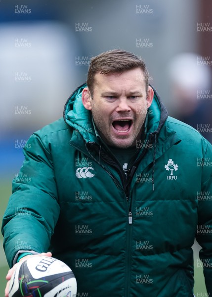 110126 - Brython Thunder v  Clovers, Celtic Challenge - Clovers head coach Denis Fogarty