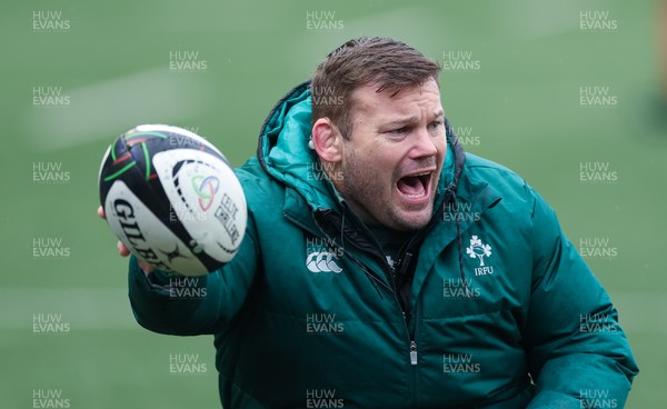 110126 - Brython Thunder v  Clovers, Celtic Challenge - Clovers head coach Denis Fogarty