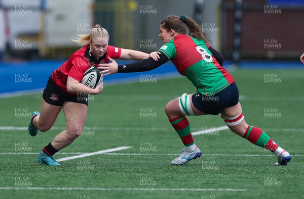 110126 - Brython Thunder v  Clovers, Celtic Challenge - Seren Lockwood of Brython Thunder takes on Jemima Adams Verling of Clovers