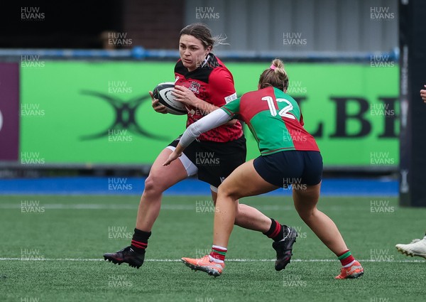 110126 - Brython Thunder v  Clovers, Celtic Challenge - Hannah Bluck of Brython Thunder takes on Lucia Linn of Clovers