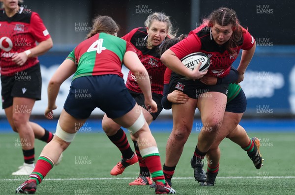 110126 - Brython Thunder v  Clovers, Celtic Challenge - Stella Orrin of Brython Thunder drives forward