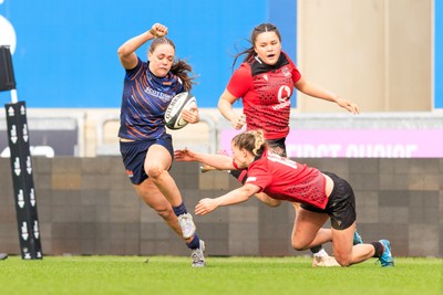 140226 - Brython Thunder v Edinburgh - Celtic Challenge - Hannah Walker of Edinburgh