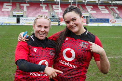140226 - Brython Thunder v Edinburgh - Celtic Challenge - Brython Thunder players celebrate at the end of the match