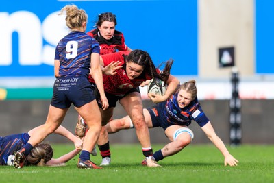 140226 - Brython Thunder v Edinburgh - Celtic Challenge - Jorja Aiono of Brython Thunder