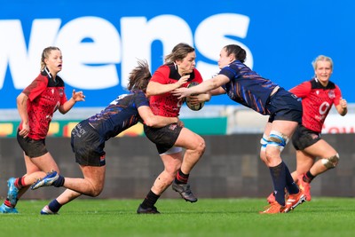 140226 - Brython Thunder v Edinburgh - Celtic Challenge - Hannah Bluck of Brython Thunder