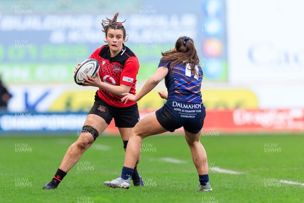 140226 - Brython Thunder v Edinburgh - Celtic Challenge - Branwen Metcalfe of Brython Thunder