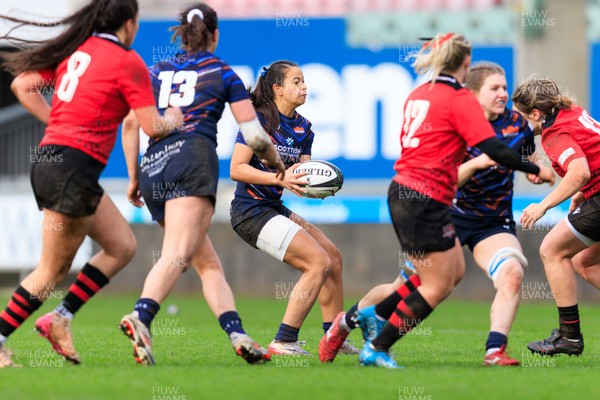 140226 - Brython Thunder v Edinburgh - Celtic Challenge - Nicole Marlow of Edinburgh
