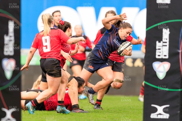 140226 - Brython Thunder v Edinburgh - Celtic Challenge - Hannah Walker of Edinburgh