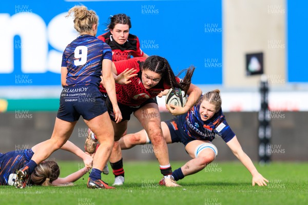 140226 - Brython Thunder v Edinburgh - Celtic Challenge - Jorja Aiono of Brython Thunder