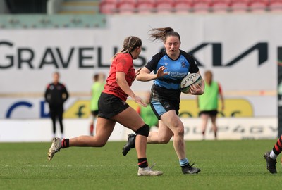 090325  Brython Thunder v Glasgow Warriors, Celtic Challenge - Briar McNamara of Glasgow Warriors charges forward