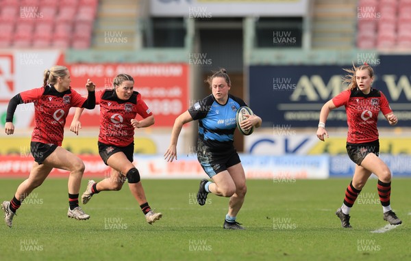 090325  Brython Thunder v Glasgow Warriors, Celtic Challenge - Briar McNamara of Glasgow Warriors charges forward