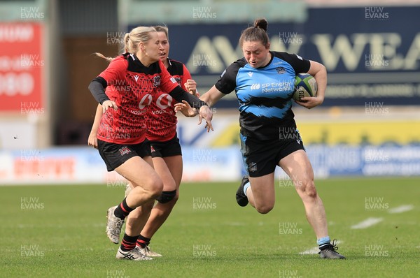 090325  Brython Thunder v Glasgow Warriors, Celtic Challenge - Briar McNamara of Glasgow Warriors charges forward