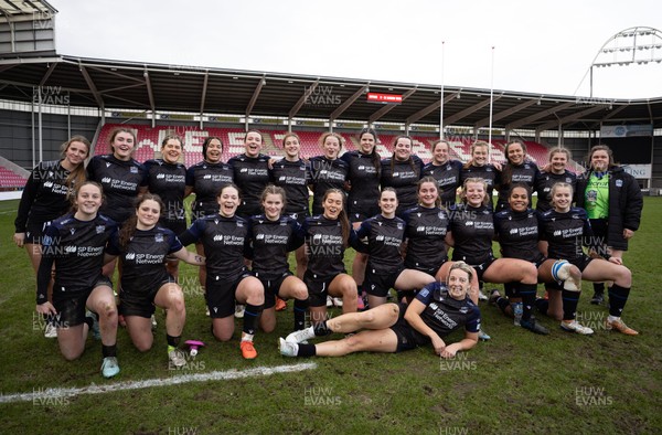 201225 - Brython Thunder v Glasgow Warriors, Celtic Challenge - Glasgow Warriors at the end of the match