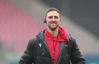 080326 - Brython Thunder v Gwalia Lightning, Celtic Challenge - Brython Thunder head coach Ashley Beck