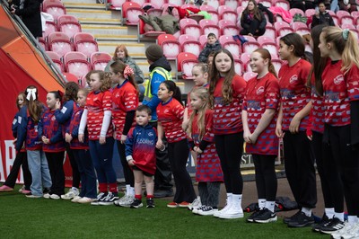 080326 - Brython Thunder v Gwalia Lightning, Celtic Challenge - A guard of honour waits for the players