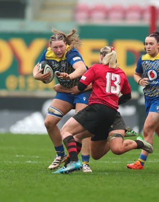 080326 - Brython Thunder v Gwalia Lightning, Celtic Challenge - Alaw Pyrs of Gwalia Lightning is held