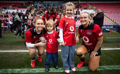 080326 - Brython Thunder v Gwalia Lightning, Celtic Challenge - Brython Thunder player walk out with their match mascots