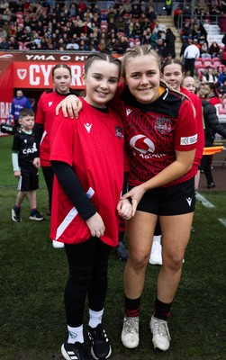 080326 - Brython Thunder v Gwalia Lightning, Celtic Challenge - Brython Thunder player walk out with their match mascots