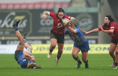 080326 - Brython Thunder v Gwalia Lightning, Celtic Challenge - Courtney Keight of Brython Thunder charges through the Gwalia defence