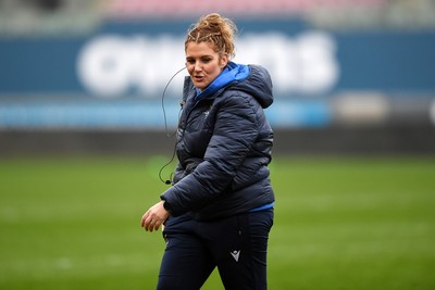 080326 - Brython Thunder v Gwalia Lightning - Celtic Challenge - Catrina Nicholas-McLaughlin, Gwalia Lightning head coach