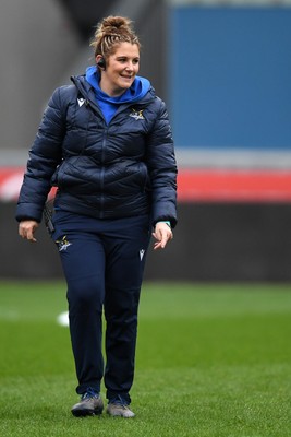 080326 - Brython Thunder v Gwalia Lightning - Celtic Challenge - Catrina Nicholas-McLaughlin, Gwalia Lightning head coach