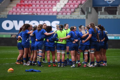 080326 - Brython Thunder v Gwalia Lightning - Celtic Challenge - Gwalia huddle