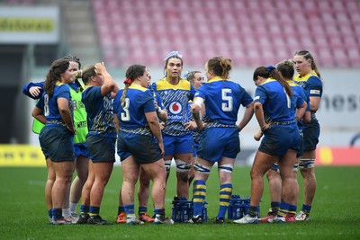 080326 - Brython Thunder v Gwalia Lightning - Celtic Challenge - Gwalia huddle