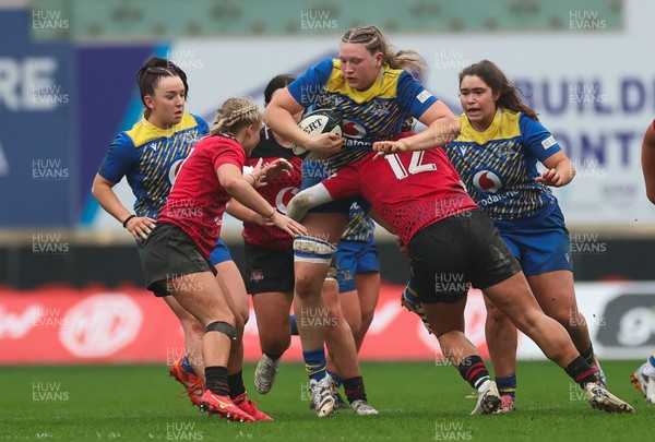 080326 - Brython Thunder v Gwalia Lightning, Celtic Challenge - Alaw Pyrs of Gwalia Lightning looks to charge forward