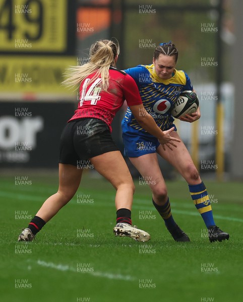 080326 - Brython Thunder v Gwalia Lightning, Celtic Challenge - Caitlin Lewis of Gwalia Lightning takes on Mabli Evans of Brython Thunder