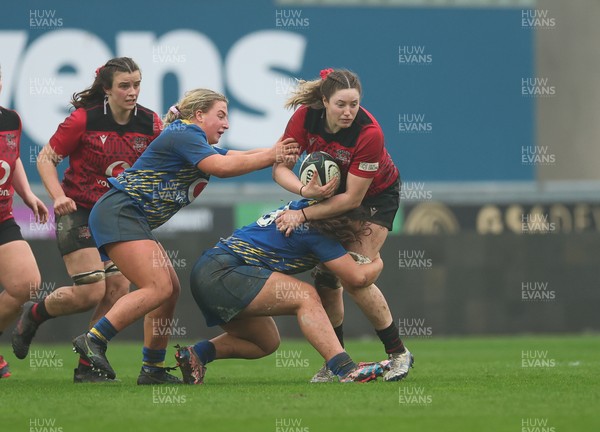 080326 - Brython Thunder v Gwalia Lightning, Celtic Challenge - Gwen Crabb of Brython Thunder is held