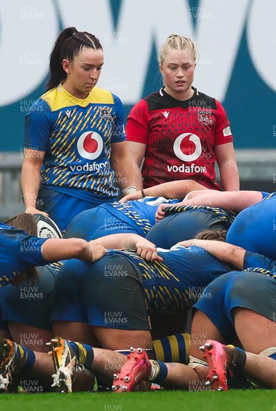 080326 - Brython Thunder v Gwalia Lightning, Celtic Challenge - Sian Jones of Gwalia Lightning and Seren Lockwood of Brython Thunder
