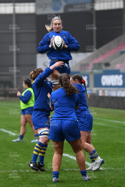 080326 - Brython Thunder v Gwalia Lightning - Celtic Challenge - Gwalia Lightning during the warmup