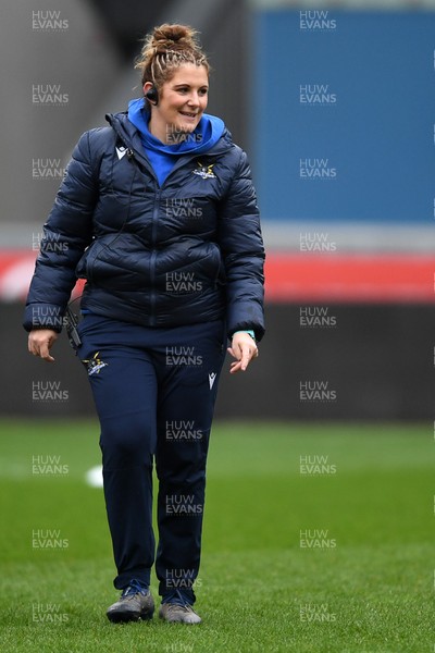 080326 - Brython Thunder v Gwalia Lightning - Celtic Challenge - Catrina Nicholas-McLaughlin, Gwalia Lightning head coach