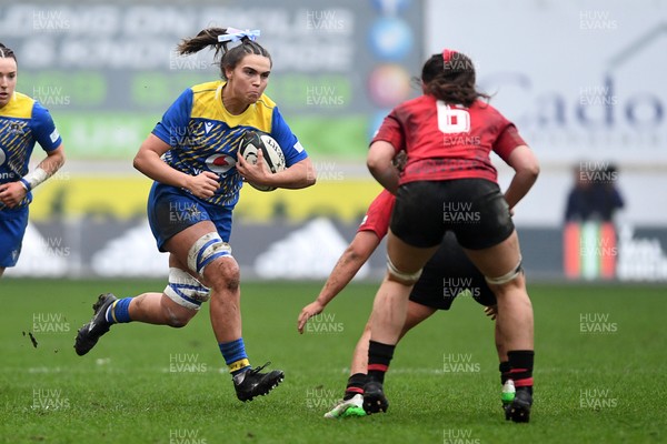 080326 - Brython Thunder v Gwalia Lightning - Celtic Challenge - Bryone King of Gwalia Lightning is challenged by Branwen Metcalfe of Brython Thunder