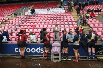 210226 - Brython Thunder v Wolfhounds - Celtic Challenge - Brython players celebrate at the end of the game