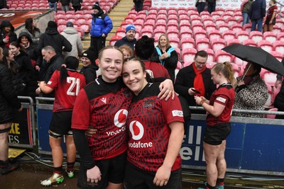 210226 - Brython Thunder v Wolfhounds - Celtic Challenge - Brython players celebrate at the end of the game