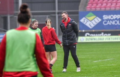 210226 - Brython Thunder v Wolfhounds - Celtic Challenge - Brython Thunders coach, Ashley Beck