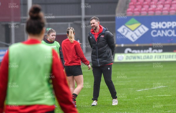 210226 - Brython Thunder v Wolfhounds - Celtic Challenge - Brython Thunders coach, Ashley Beck