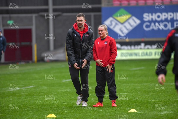 210226 - Brython Thunder v Wolfhounds - Celtic Challenge - Brython Thunders coach, Ashley Beck