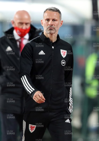 141020 - Bulgaria v Wales - UEFA Nations League - Wales Manager Ryan Giggs arrives at the stadium