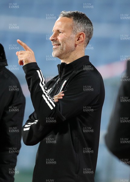141020 - Bulgaria v Wales - UEFA Nations League - Wales Manager Ryan Giggs arrives at the stadium