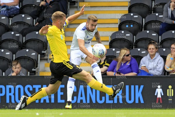 280718 - Burton Albion v Cardiff City, Pre-Season Friendly - Joe Ralls of Cardiff City in action