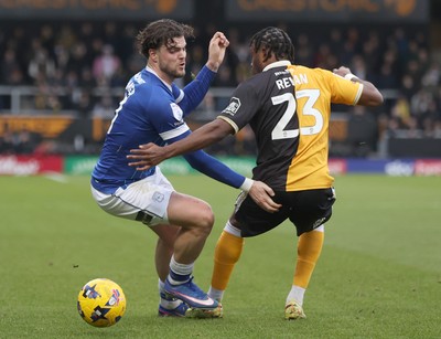 310126 - Burton Albion v Cardiff City - Sky Bet League 1 - Ollie Tanner of Cardiff and Sebastian Revan of Burton Albion